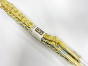 未使用品　正絹　手組帯締め